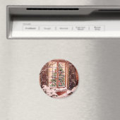 ヴィンテージメリークリスマスハウス マグネット (インサイチュ (食洗機))