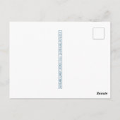 ヴィンテージメリークリスマスハッピーニューイヤー ポストカード (裏面)