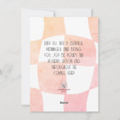 ヴィンテージメリークリスマスベルズがクリスマスを祝う シーズンカード (裏面)