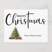 ヴィンテージメリークリスマスホリデーハガキ シーズンポストカード (正面)