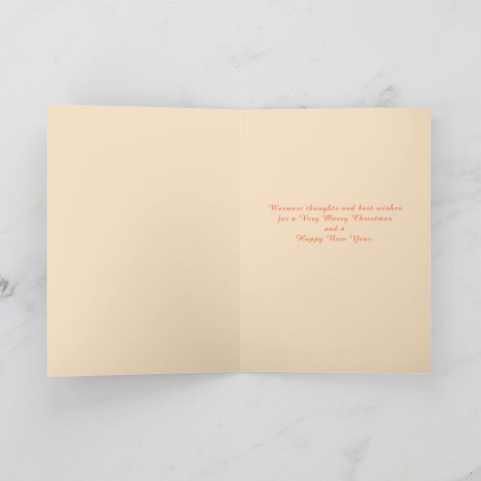 ヴィンテージメリークリスマスヴィンテージ シーズンカード (内部)