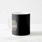 ヴィンテージメリークリスマス コーヒーマグカップ (正面左)