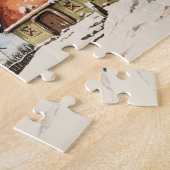 ヴィンテージメリークリスマス ジグソーパズル (側面)