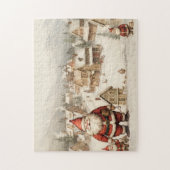 ヴィンテージメリークリスマス ジグソーパズル (縦)