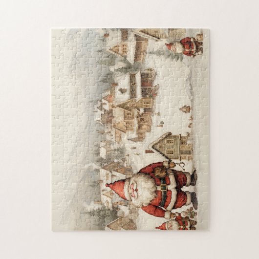 ヴィンテージメリークリスマス ジグソーパズル (縦)