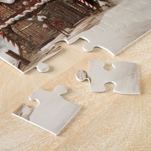 ヴィンテージメリークリスマス ジグソーパズル (側面)