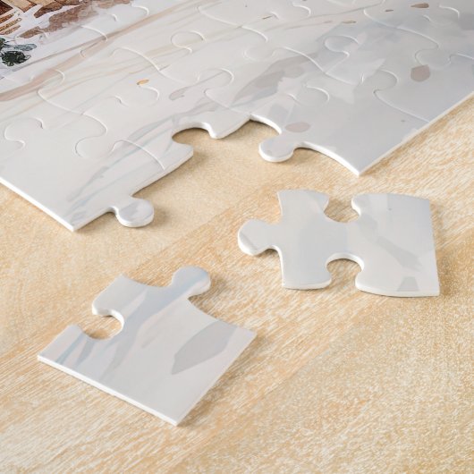 ヴィンテージメリークリスマス ジグソーパズル (側面)