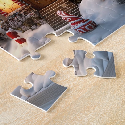 ヴィンテージメリークリスマス ジグソーパズル (側面)