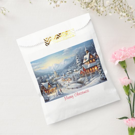 ヴィンテージメリークリスマス フェイバーバッグ (封をした状態)