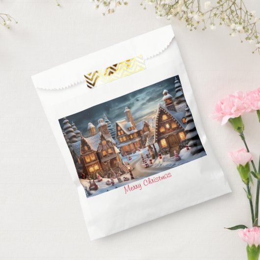 ヴィンテージメリークリスマス フェイバーバッグ (封をした状態)