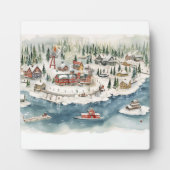 ヴィンテージメリークリスマス フォトプラーク (正面)