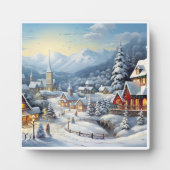 ヴィンテージメリークリスマス フォトプラーク (正面)