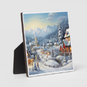 ヴィンテージメリークリスマス フォトプラーク (正面)