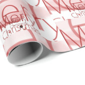 ヴィンテージメリークリスマス ラッピングペーパー (ロールコーナー)