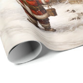 ヴィンテージメリークリスマス ラッピングペーパー (ロールコーナー)