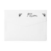 ヴィンテージメリークリスマス ラップアラウンドラベル (裏面)