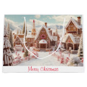 ヴィンテージメリークリスマス ラージペーパーバッグ (正面)