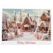 ヴィンテージメリークリスマス ラージペーパーバッグ (裏面)