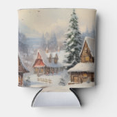 ヴィンテージメリークリスマス 缶クーラー (正面)