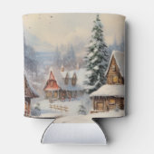 ヴィンテージメリークリスマス 缶クーラー (裏面)