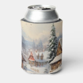 ヴィンテージメリークリスマス 缶クーラー (缶裏面)