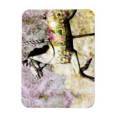 ヴィンテージメリーゴーラウンド磁石 マグネット (縦)