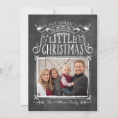 ヴィンテージメリーシャルボードリトルクリスマスカード シーズンカード (正面)