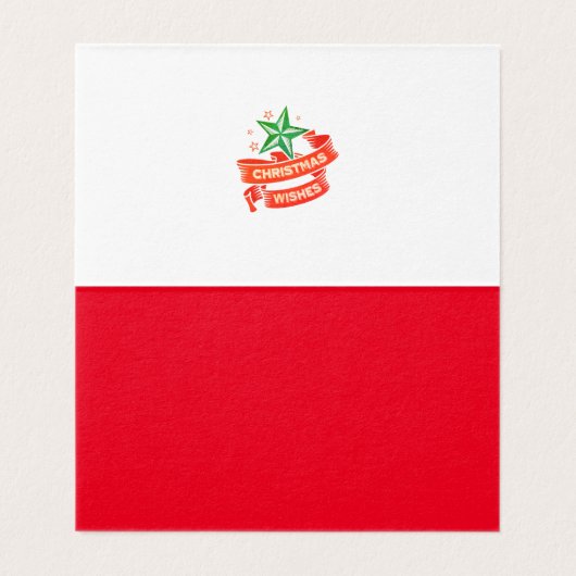 ヴィンテージメリーテキサス州クリスマスカード (内部フラット)