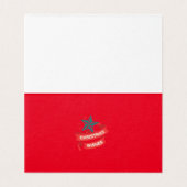 ヴィンテージメリーテキマスカウボークリスマスカード (内部フラット)