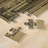 ヴィンテージメリーランドとデラウェアの例示的な地図 ジグソーパズル (側面)