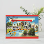 ヴィンテージメリーランドの挨拶 招待状 (スタンド正面)