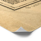 ヴィンテージメリーランド鉄道地図(1876年) ポスター (角)