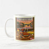 ヴィンテージメリーランド コーヒーマグカップ (左)