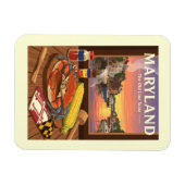 ヴィンテージメリーランド マグネット (横)