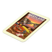 ヴィンテージメリーランド マグネット (左側)