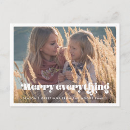 ヴィンテージメリーレトロすべて休日の写真 ポストカード