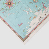 ヴィンテージメルカーターワールドマップデクページ 薄葉紙 (詳細)