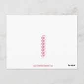 ヴィンテージメルメイド数々の人種バレンタインハガキ ポストカード (裏面)