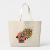 ヴィンテージメロディーガーデン ラージトートバッグ (裏面)