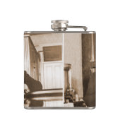 ヴィンテージメンズビールフォトサルーンバー1890 フラスク (裏面)