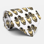 ヴィンテージメンズ靴のタイ ネクタイ (ロール)