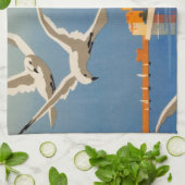 ヴィンテージメントンコテダジュール キッチンタオル (折り畳み)