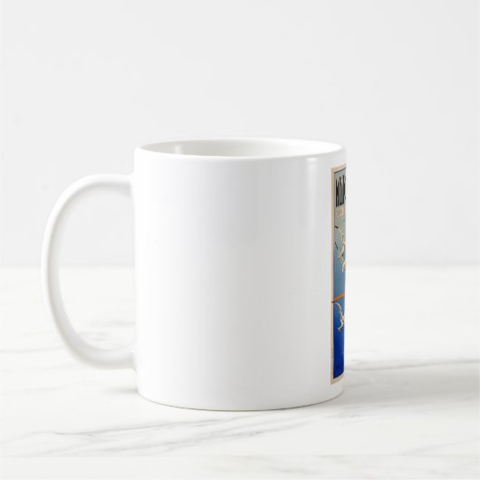 ヴィンテージメントンコテダジュール コーヒーマグカップ (左)