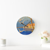 ヴィンテージメントンコテダジュール ラウンド壁時計 (ホーム)