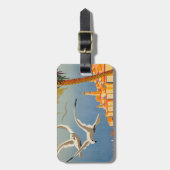 ヴィンテージメントンコテダジュール ラゲッジタグ (正面縦)