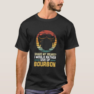 ヴィンテージメンヒードビアードおもしろい引用文 Tシャツ