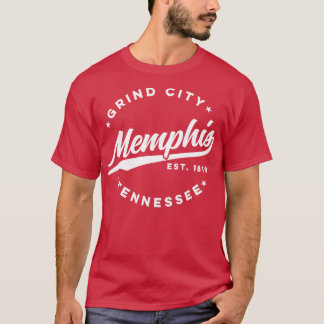 ヴィンテージメンフィステネシーグラインドシティレトロUSA Tシャツ