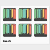 ヴィンテージメンフィス スクエアシール (シート)