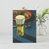 ヴィンテージメンベビーシャワーダドシェルパーティの招待状 招待状 (スタンド正面)