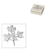 ヴィンテージメープルスタンプ ラバースタンプ (押印)